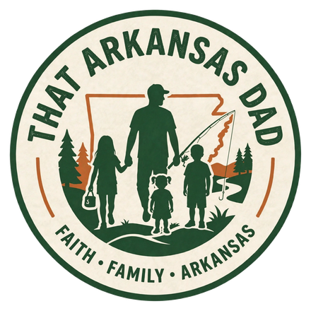 That Arkansas Dad badge